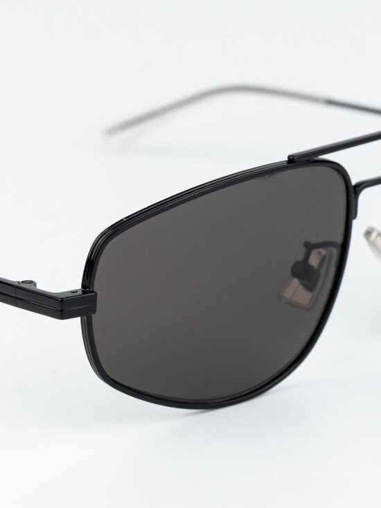 Bottega Veneta Women Sunglasses Black Grey Pilot BV1125S 001 BRAND NEW main image 11